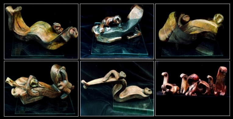 Ceramic Sculptures by Sheela Chamaria