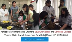 sheela chamaria sculpture classes and courses