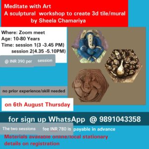 Online Tile Mural Making Workshop