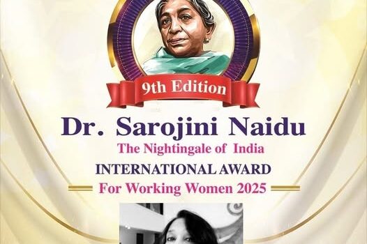ICMEI 9th Sarojini Naidu Nightingale Award 2025